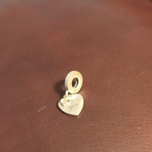 Silver Heart Charm Pandora Charm